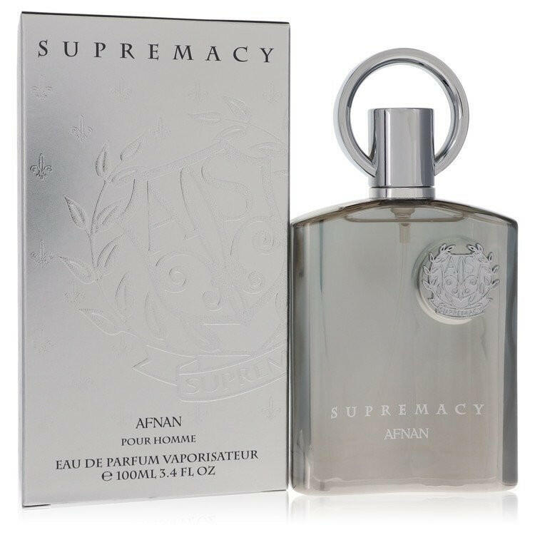 Supremacy Silver by Afnan Eau De Parfum Spray 3.4 oz (Men).
