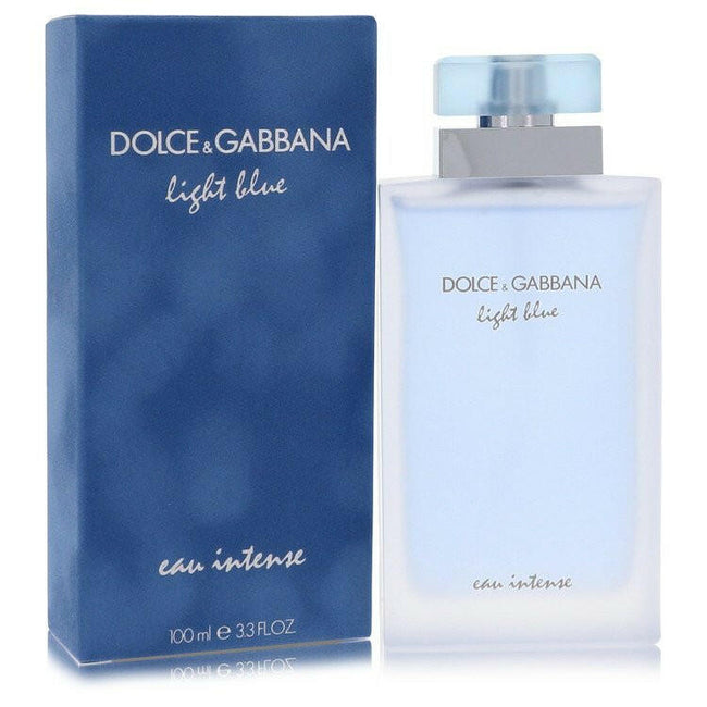 Light Blue Eau Intense by Dolce & Gabbana Eau De Parfum Spray 3.3 oz (Women).