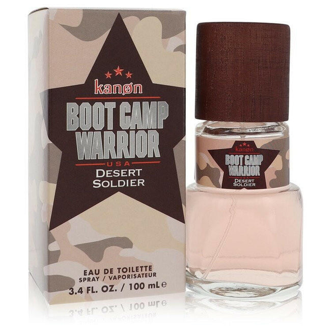 Kanon Boot Camp Warrior Desert Soldier by Kanon Eau De Toilette Spray 3.4 oz (Men).