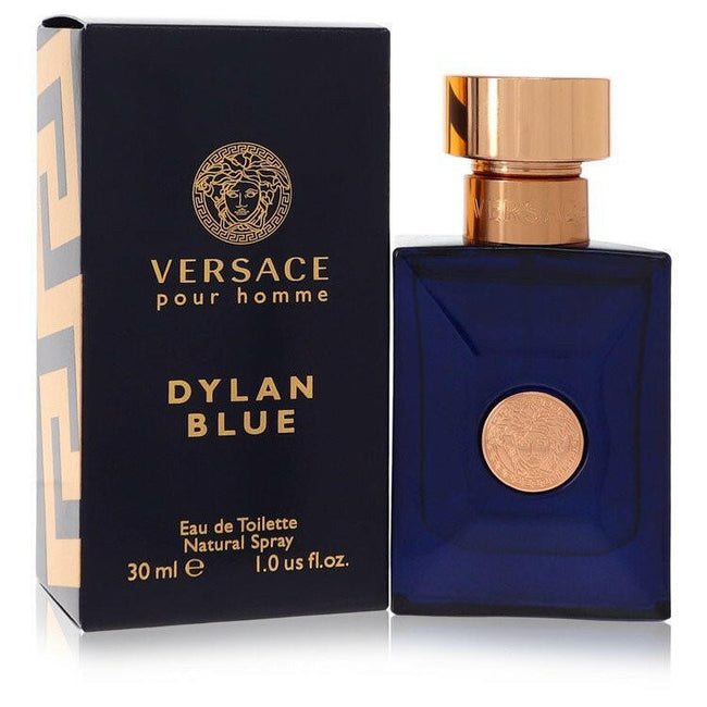 Versace Pour Homme Dylan Blue by Versace Eau De Toilette Spray 1 oz (Men).