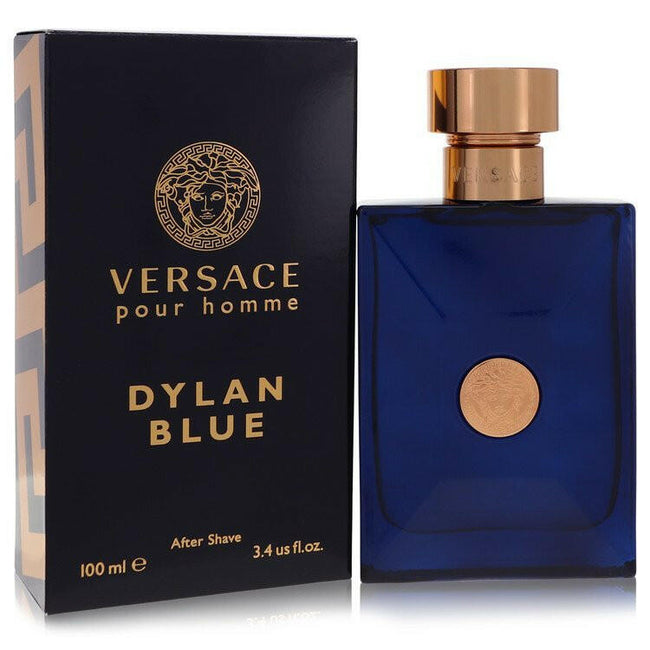 Versace Pour Homme Dylan Blue by Versace After Shave Lotion 3.4 oz (Men).