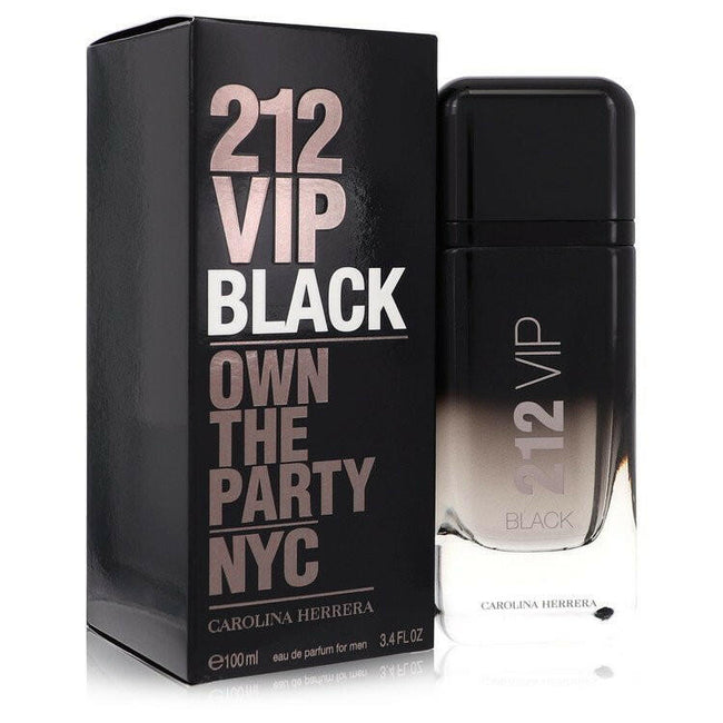 212 VIP Black by Carolina Herrera Eau De Parfum Spray 3.4 oz (Men).