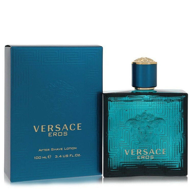Versace Eros by Versace After Shave Lotion 3.4 oz (Men).