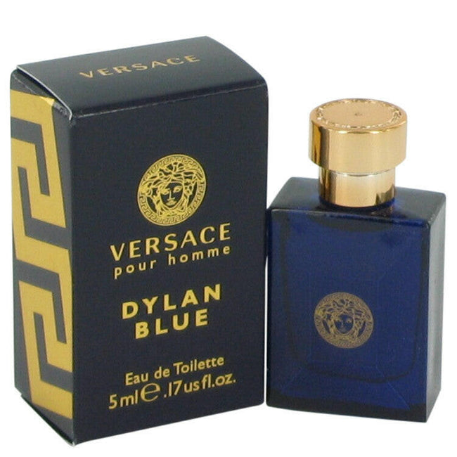 Versace Pour Homme Dylan Blue by Versace Mini EDT .17 oz (Men).