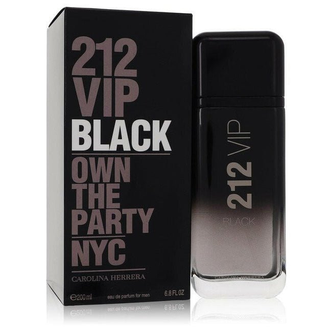 212 VIP Black by Carolina Herrera Eau De Parfum Spray 6.8 oz (Men).