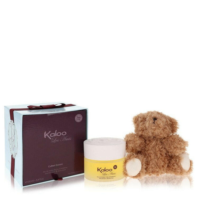 Kaloo Les Amis by Kaloo Eau De Senteur Spray / Room Fragrance Spray (Alcohol Free) + Free Fluffy Bear 3.4 oz (Men).
