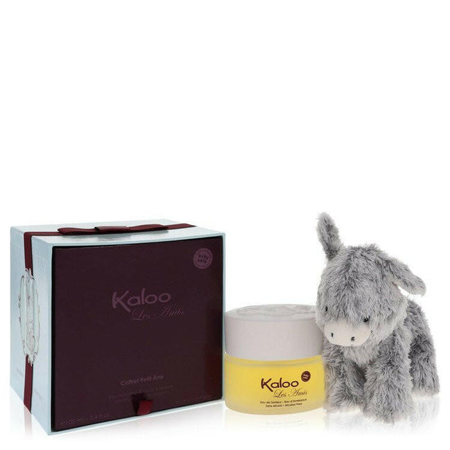 Kaloo Les Amis by Kaloo Eau De Senteur Spray / Room Fragrance Spray (Alcohol Free) + Free Fluffy Donkey 3.4 oz (Men).