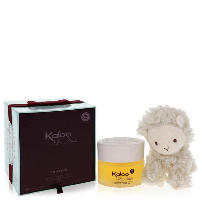 Kaloo Les Amis by Kaloo Eau De Senteur Spray / Room Fragrance Spray (Alcohol Free) + Free Fluffy Lamb 3.4 oz (Men).