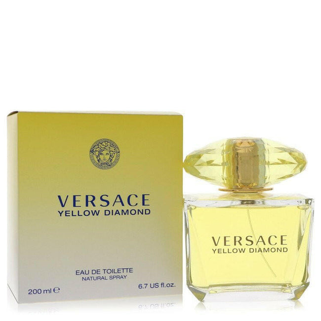 Versace Yellow Diamond by Versace Eau De Toilette Spray 6.7 oz (Women).