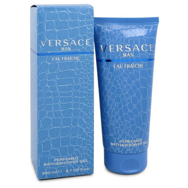Versace Man by Versace Eau Fraiche Shower Gel 6.7 oz (Men).