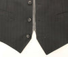 Dolce & Gabbana Gray Striped Formal Dress Vest - GENUINE AUTHENTIC BRAND LLC  