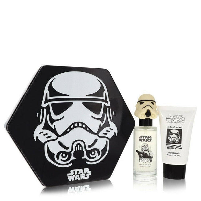 Star Wars Stormtrooper 3D by Disney Gift Set -- 1.7 oz Eau De Toilette Spray + 2.5 oz Shower Gel (Men).