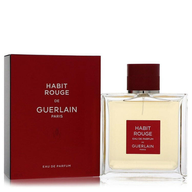 Habit Rouge by Guerlain Eau De Parfum Spray 3.4 oz (Men).