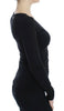 Versace Jeans Black Stretch Longsleeve Sweater - GENUINE AUTHENTIC BRAND LLC  