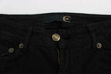 Cavalli Black Cotton Stretch Slim Skinny Fit Jeans - GENUINE AUTHENTIC BRAND LLC  