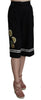 Dolce & Gabbana Elegant High Waist Black Cotton Pants.
