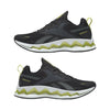 REEBOK FU8184 ZIGELUSION ENERGY MN'S (Medium) Black/Chartreuse/Grey Mesh Running Shoes - GENUINE AUTHENTIC BRAND LLC  