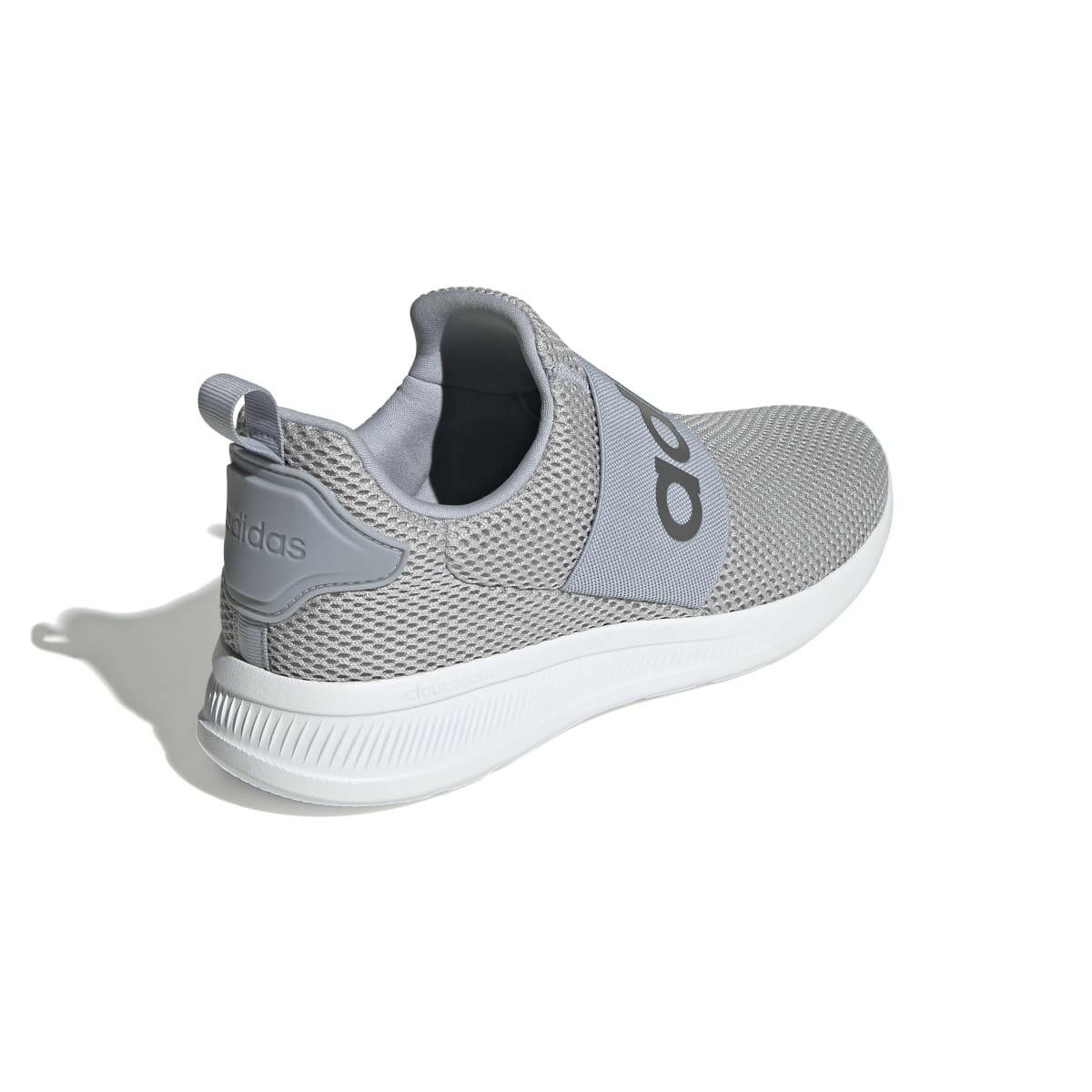 ADIDAS H04805 LITERACER ADAPT 4.0 MN'S (Medium) Silver/Grey/White Mesh Running Shoes - GENUINE AUTHENTIC BRAND LLC  