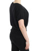 Cavalli Black short sleeved jumper