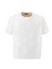Emporio Armani Oversized White T-Shirt with Side Closure - GENUINE AUTHENTIC BRAND LLC  