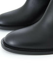 Burberry Black Leather Ankle Boots - GENUINE AUTHENTIC BRAND LLC  
