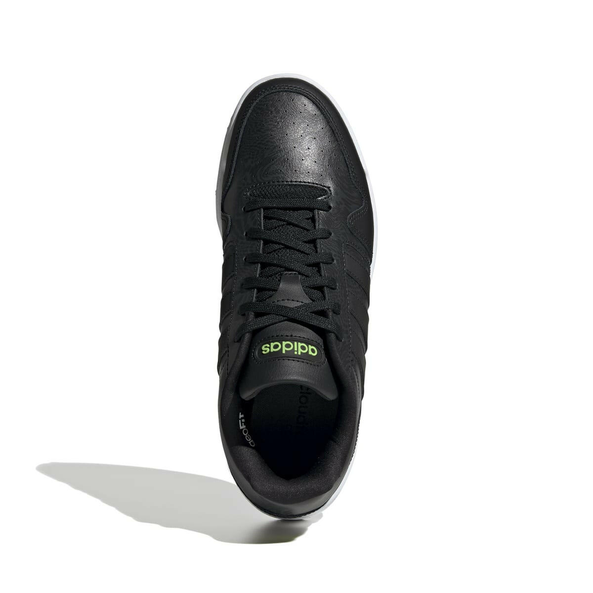 ADIDAS H00463 POSTMOVE MN'S (Medium) Carbon/Black/Green Leather Basketball Shoes - GENUINE AUTHENTIC BRAND LLC  