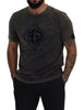 Dolce & Gabbana Gray Discolored Effect DG Logo T-shirt - GENUINE AUTHENTIC BRAND LLC  