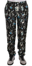 Dolce & Gabbana Black Musical Instrument Sleepwear Pants - GENUINE AUTHENTIC BRAND LLC  