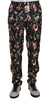 Dolce & Gabbana Red Musical Instrument Print Sleepwear Pants - GENUINE AUTHENTIC BRAND LLC  