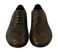Dolce & Gabbana Brown Lizard Leather Dress Oxford Shoes - GENUINE AUTHENTIC BRAND LLC  