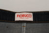 Fiorucci Dark Blue Washed Mid Waist Pencil Cut Denim Skirt - GENUINE AUTHENTIC BRAND LLC  