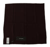 Dolce & Gabbana Brown Silk Blend Square Wrap Handkerchief Scarf - GENUINE AUTHENTIC BRAND LLC  