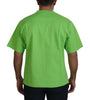 Dolce & Gabbana Green Cotton DG CHANNEL Top T-shirt - GENUINE AUTHENTIC BRAND LLC  