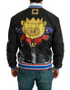 Dolce & Gabbana Black YEAR OF THE PIG Bomber Jacket - GENUINE AUTHENTIC BRAND LLC  