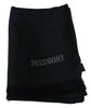 Missoni Black Wool Knit Unisex Neck Wrap Fringe Scarf - GENUINE AUTHENTIC BRAND LLC  