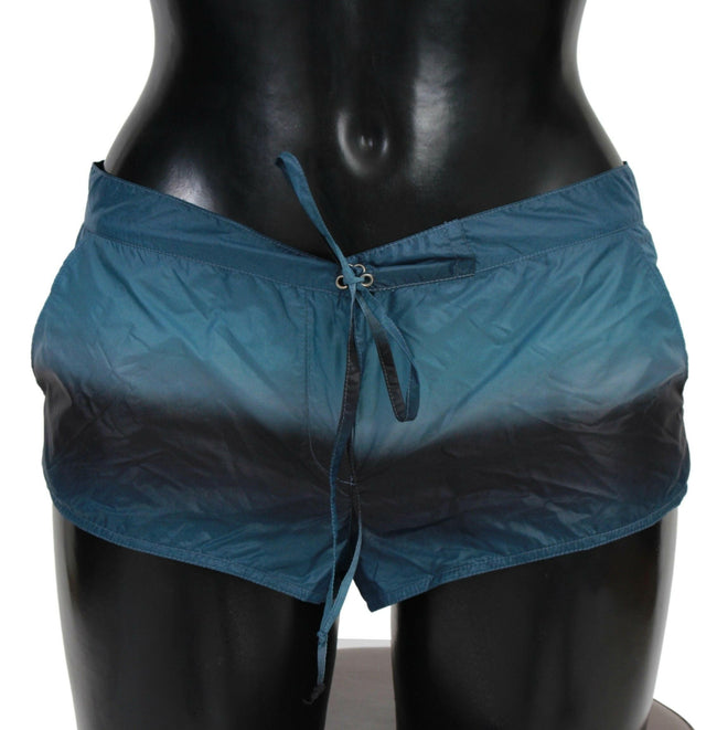 Ermanno Scervino Blue Ombre Shorts Beachwear Bikini Swimsuit - GENUINE AUTHENTIC BRAND LLC  