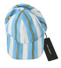 Dolce & Gabbana Multicolor Stripes Baseball Cotton Cap - GENUINE AUTHENTIC BRAND LLC  