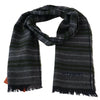 Missoni Gray Striped Wool Unisex Neck Wrap Scarf - GENUINE AUTHENTIC BRAND LLC  