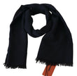 Missoni Black 100% Wool Knit Unisex Neck Wrap Shawl Scarf - GENUINE AUTHENTIC BRAND LLC  
