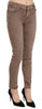CYCLE Brown Low Waist Slim Fit Skinny Pants - GENUINE AUTHENTIC BRAND LLC  