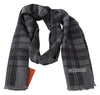 Missoni Gray Wool Knit Plaid Unisex Neck Wrap Shawl Scarf - GENUINE AUTHENTIC BRAND LLC  