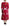 Dolce & Gabbana Red Floral Embroidered Sheath Midi Dress - GENUINE AUTHENTIC BRAND LLC  
