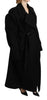 Dolce & Gabbana Virgin Wool Black Blazer Trenchcoat Jacket - GENUINE AUTHENTIC BRAND LLC  