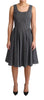 Dolce & Gabbana Black Polka Dotted Cotton A-Line Dress