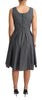 Dolce & Gabbana Black Polka Dotted Cotton A-Line Dress - GENUINE AUTHENTIC BRAND LLC  