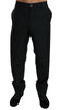 Dolce & Gabbana Black Dress Formal Trouser Men Wool Pants - GENUINE AUTHENTIC BRAND LLC  