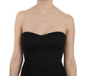 John Richmond Black Sequined Flare Ball Gown Dress - GENUINE AUTHENTIC BRAND LLC  