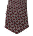 Dolce & Gabbana Red 100% Silk Printed Wide Necktie Men Tie - GENUINE AUTHENTIC BRAND LLC  