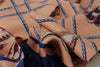 Dolce & Gabbana Multicolor Seashell Patterned DG Logo Shawl Fringe Silk Scarf - GENUINE AUTHENTIC BRAND LLC  