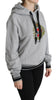 Dolce & Gabbana Gray Printed Hooded Exclusive Logo Sweater - GENUINE AUTHENTIC BRAND LLC  
